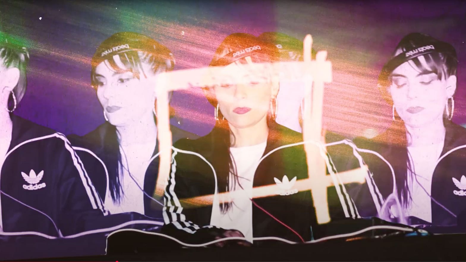 Carolina Limón performing live in Mexicali alongside Cartel de Santa and Millonario — Aftermovie edited by Yasunari Murayama featuring urban-style VFX, glitch transitions, and 2025 visuals